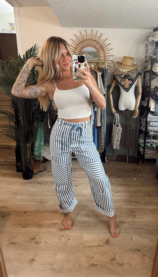 Nautistripe Utility Pants