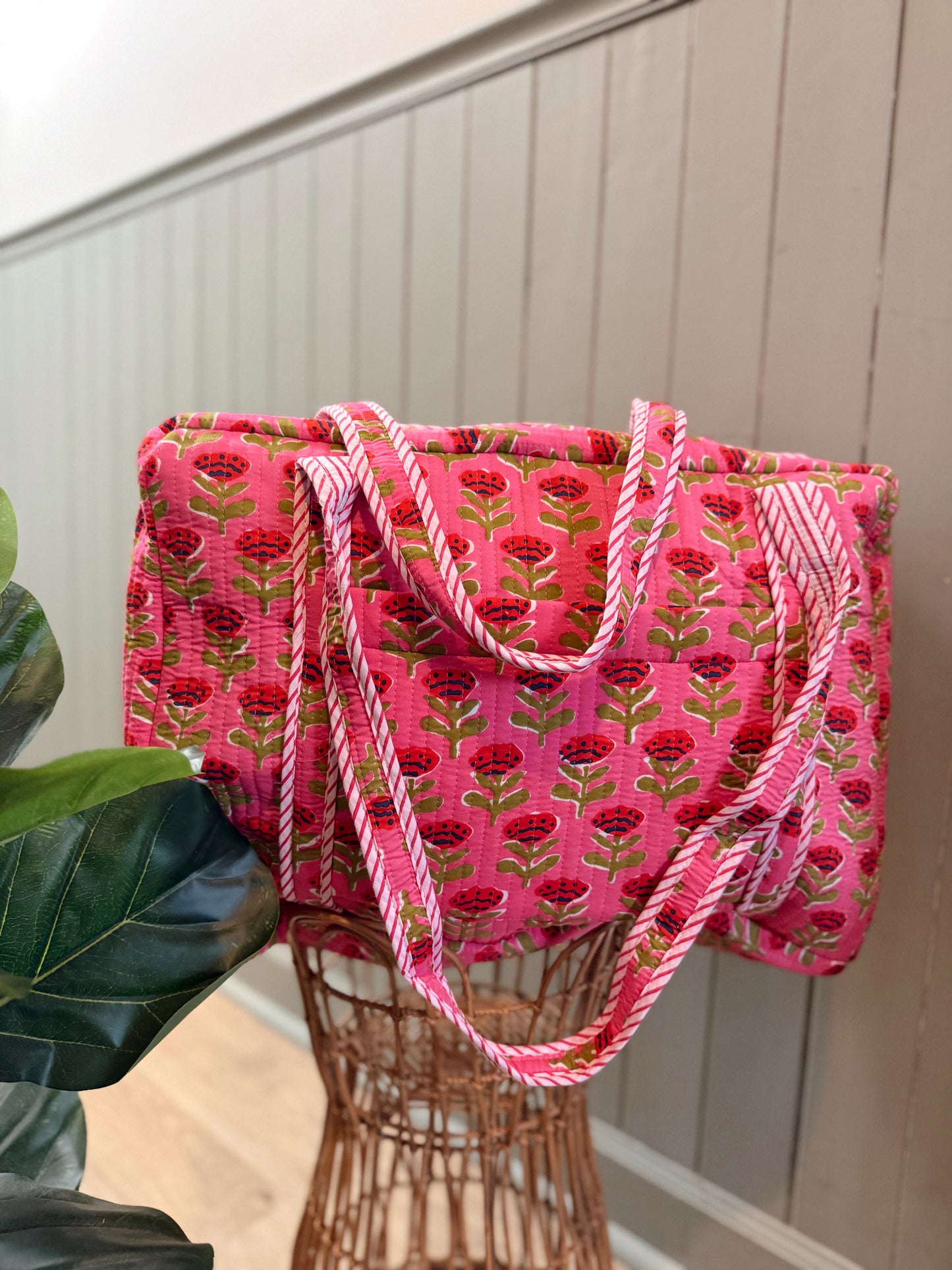 Sol Raspberry Bloom Weekender