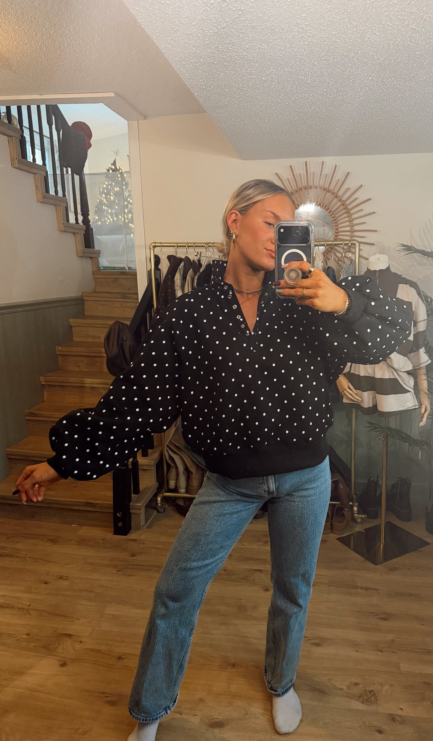Piper Snap Button Sweater