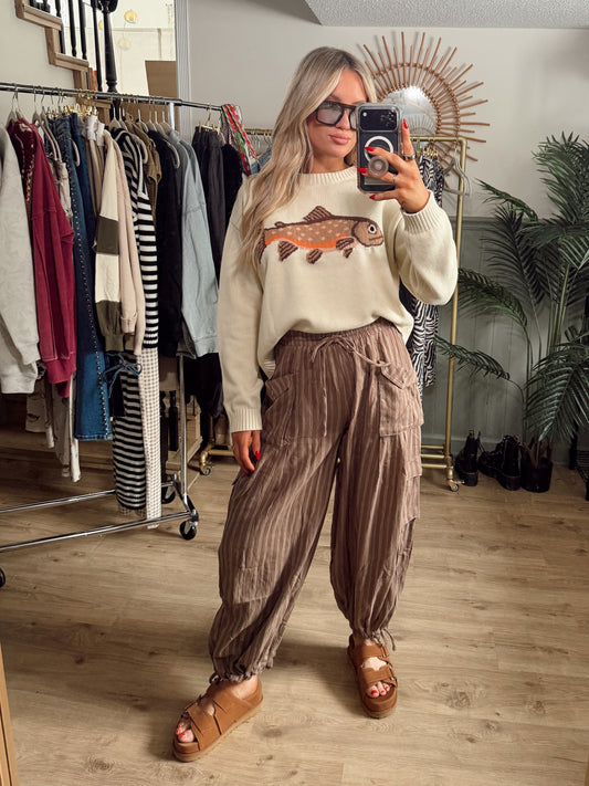 River Run Sweater - CREAM