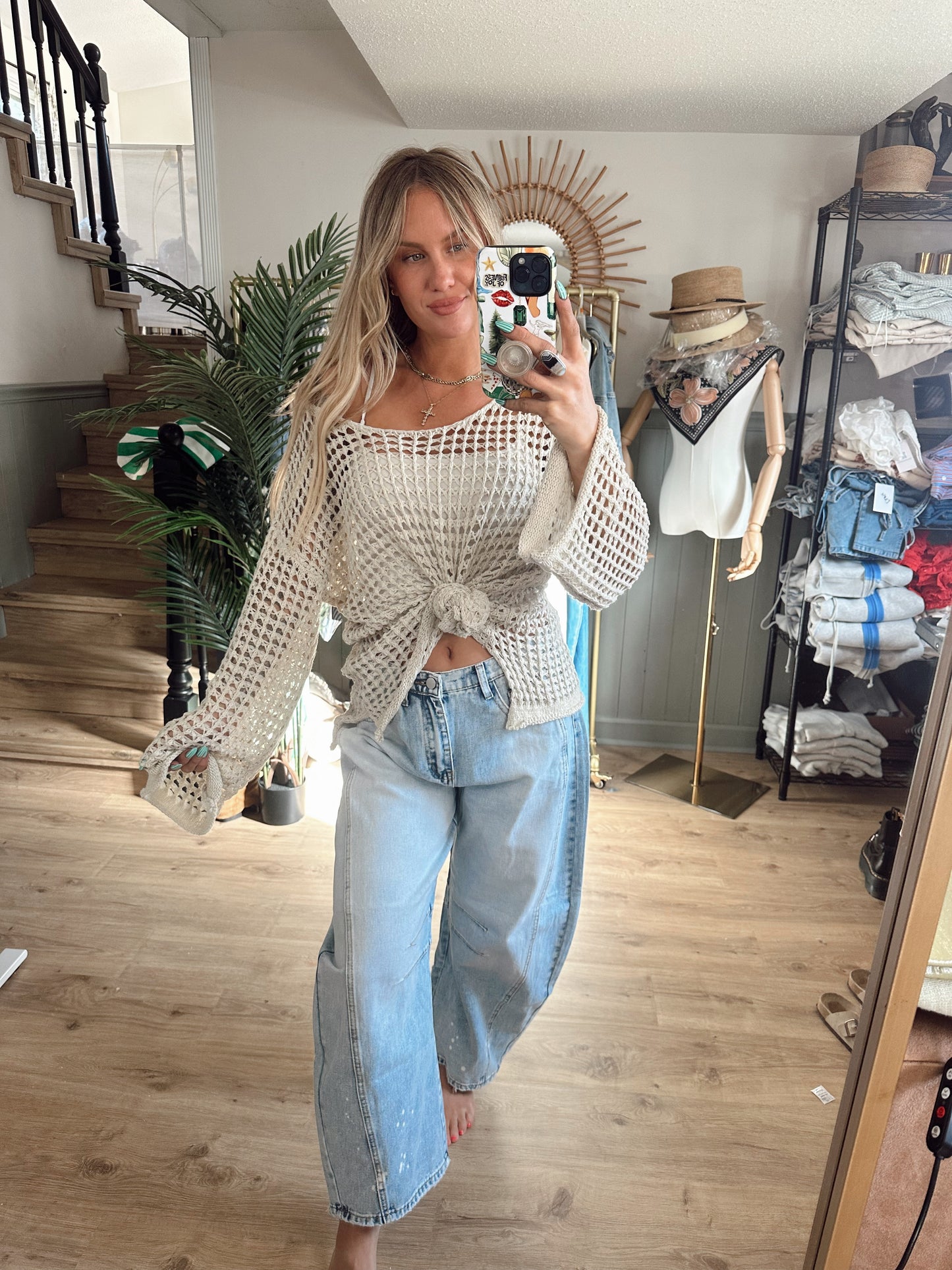 Drift knit Top