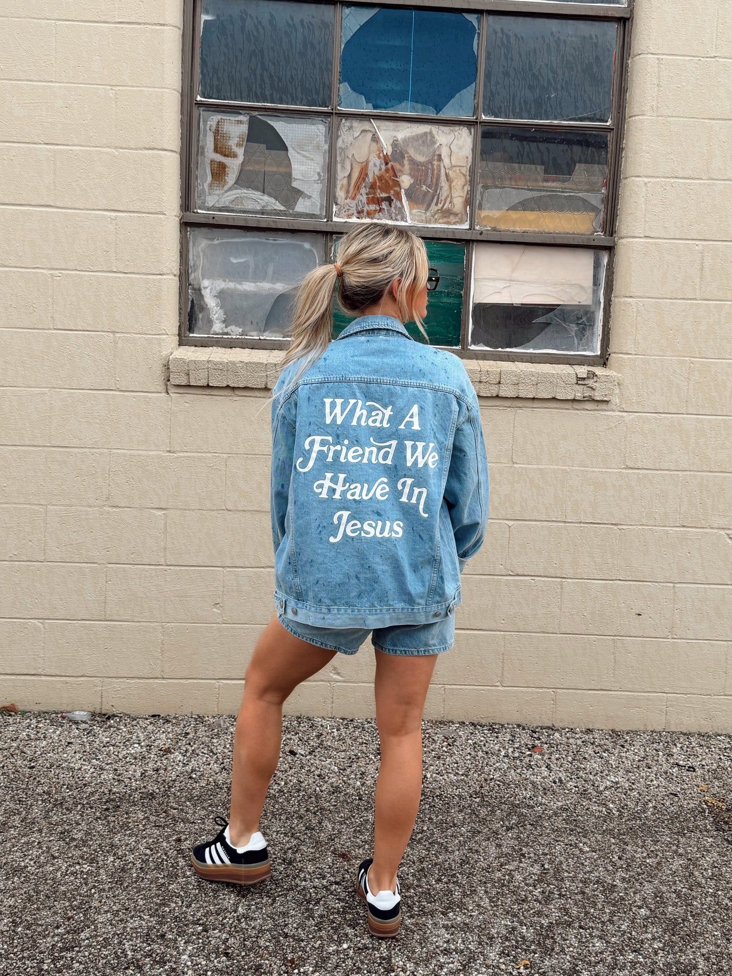 What A Friend Denim Jacket