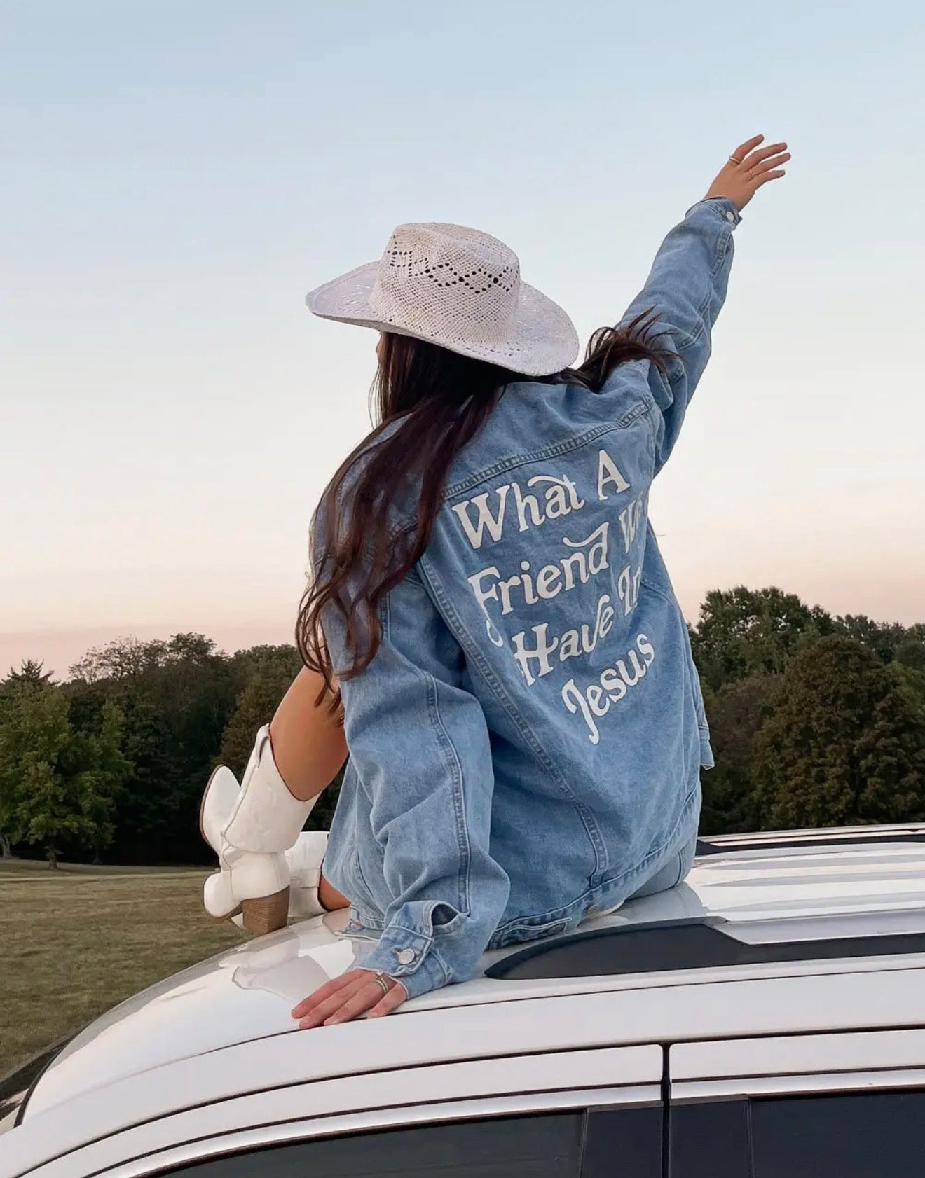 What A Friend Denim Jacket