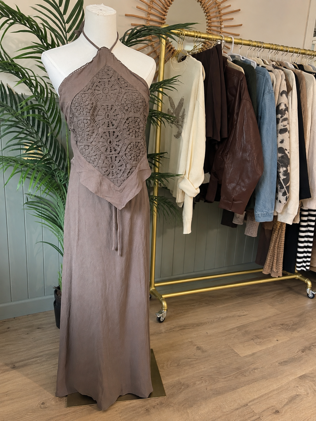 Dark Roast Maxi Skirt