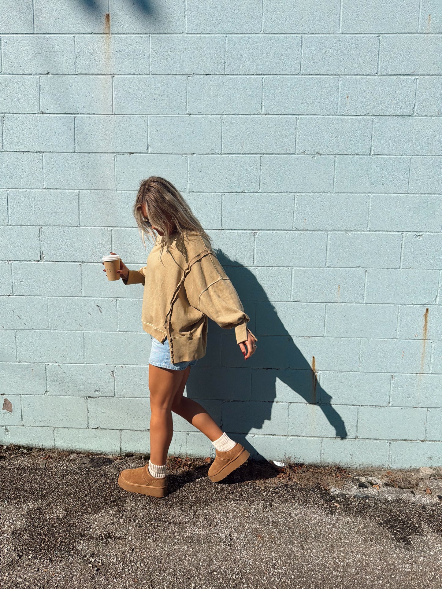 Pistachio Latte Crewneck