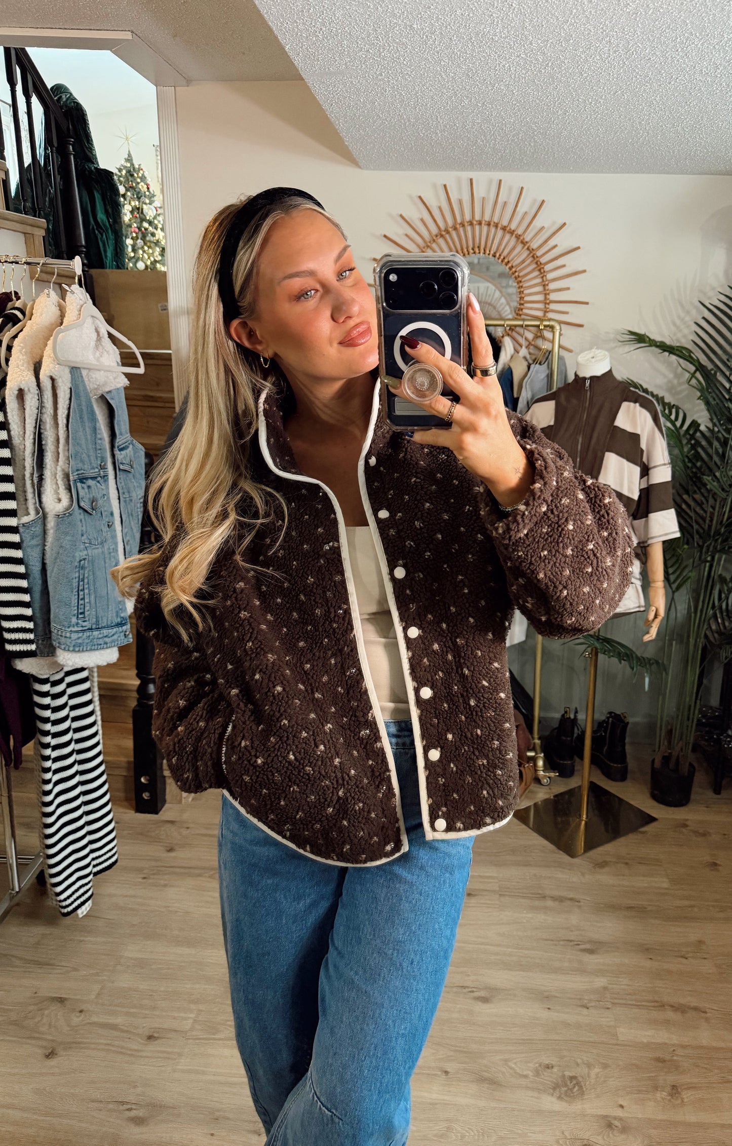 Brown Sugar Fleece Jacket