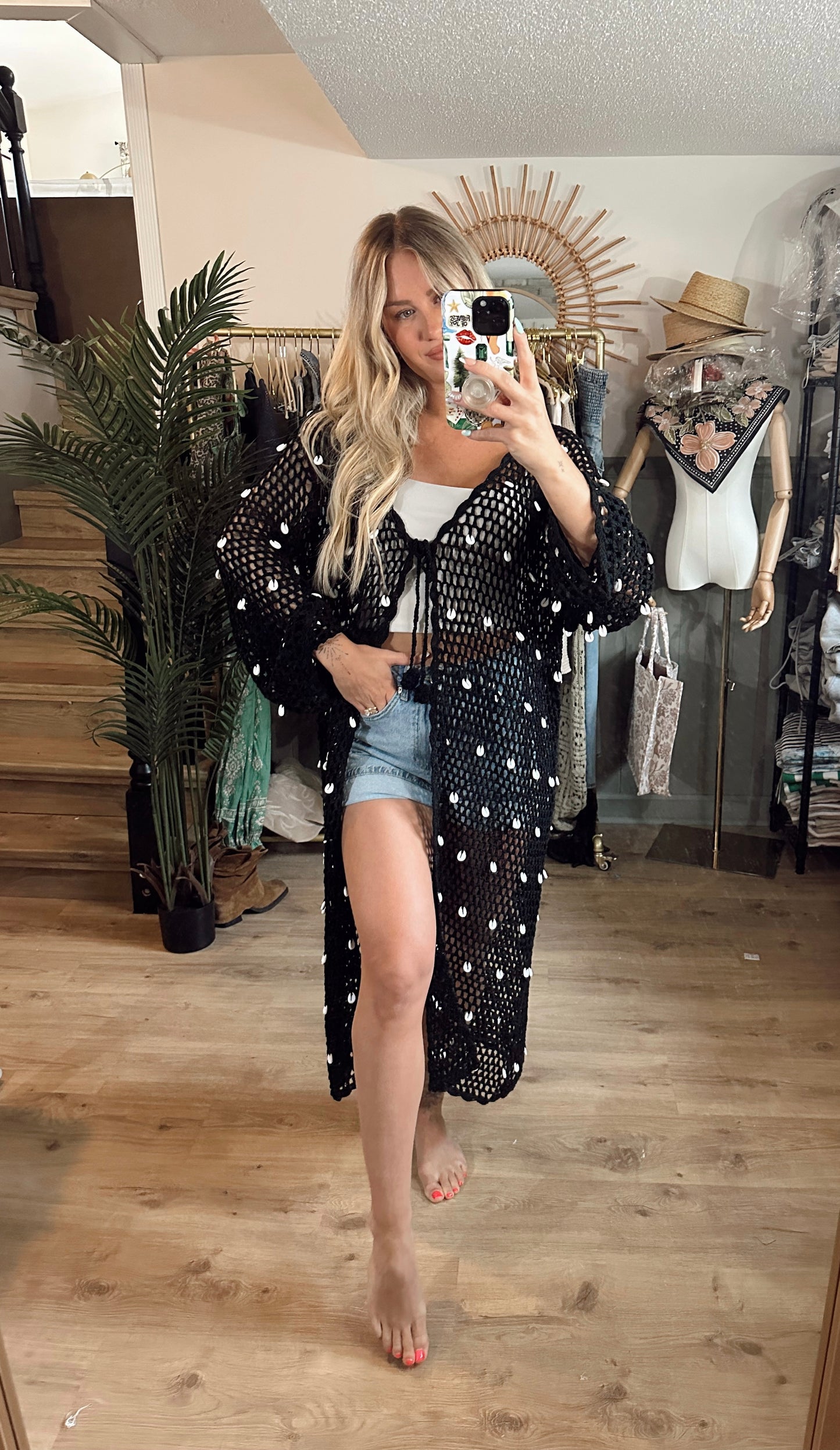 Salty Shell Cardi