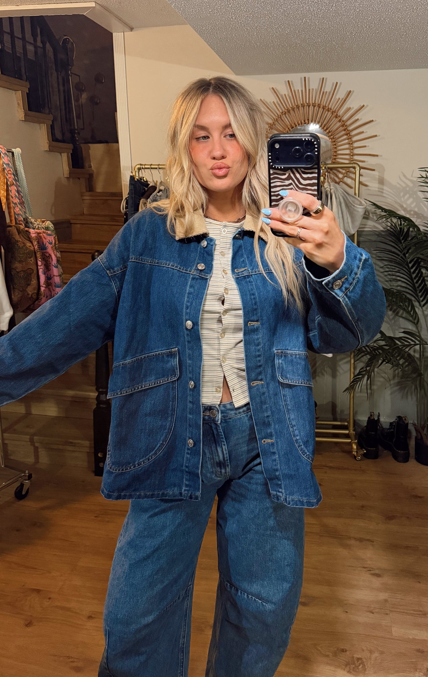 Honey Blue Denim Jacket