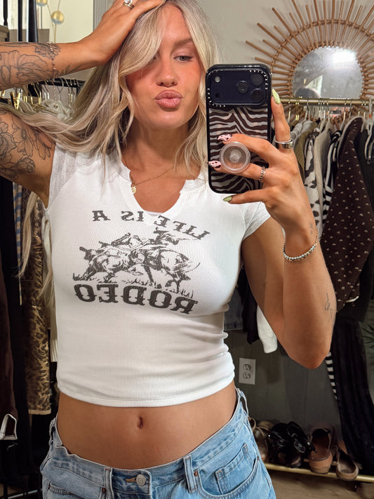 Life Is A Rodeo Tee