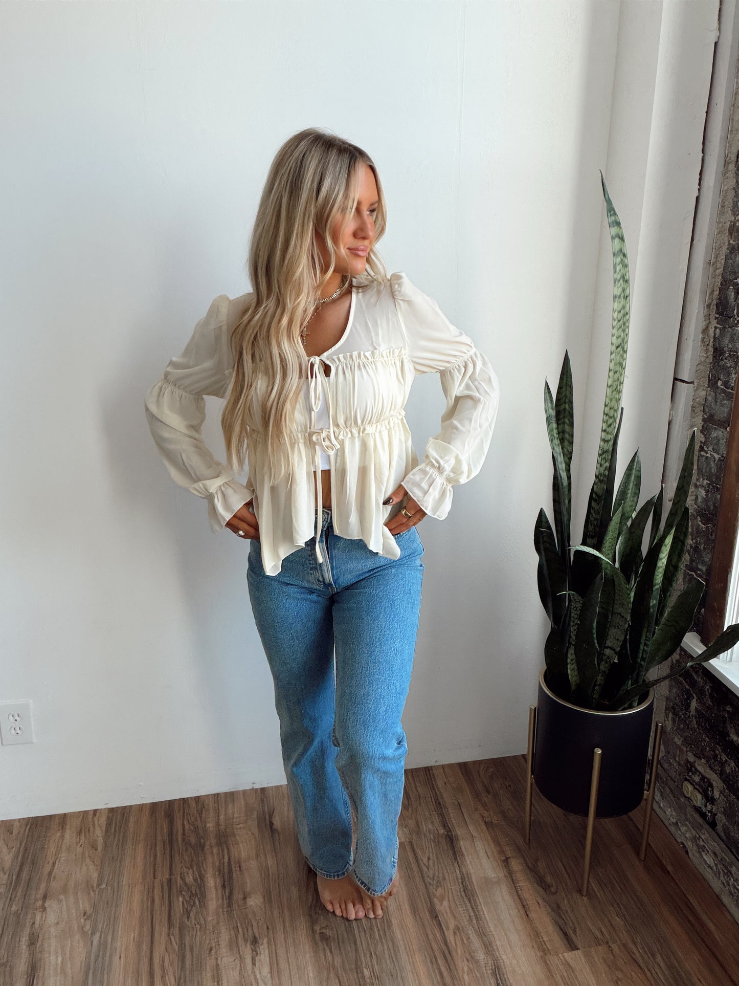 Ella Chiffon Blouse