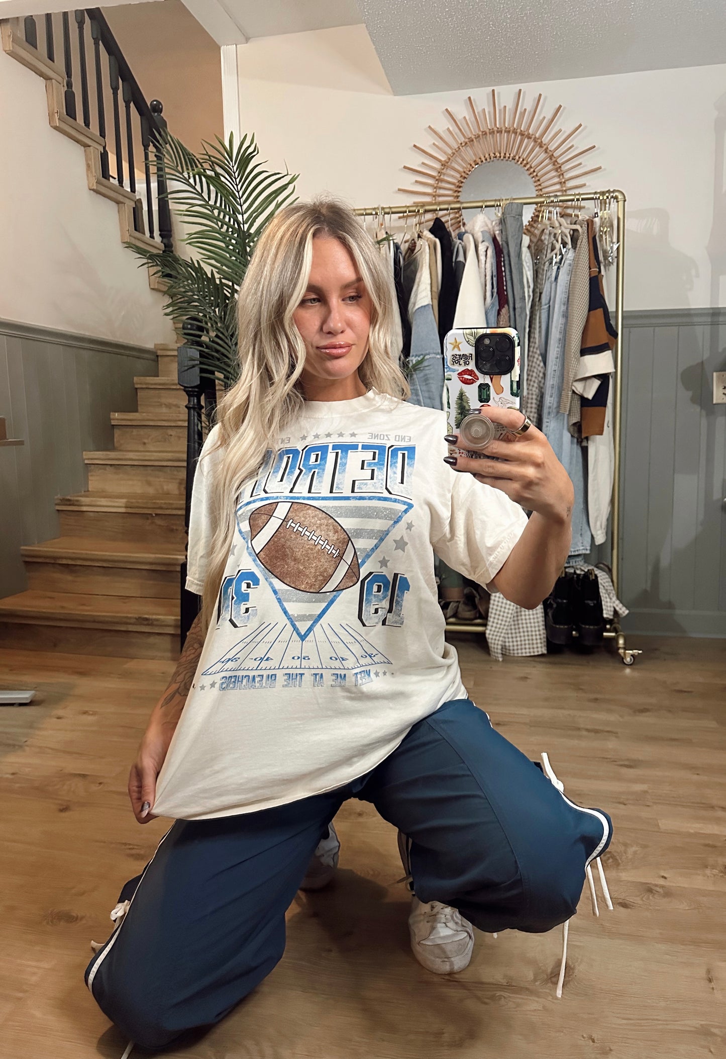 Detroit Football Vintage Tee