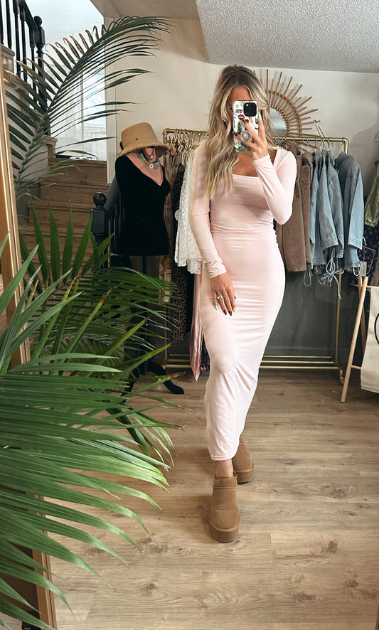 Baby Cupid Jersey Maxi Dress