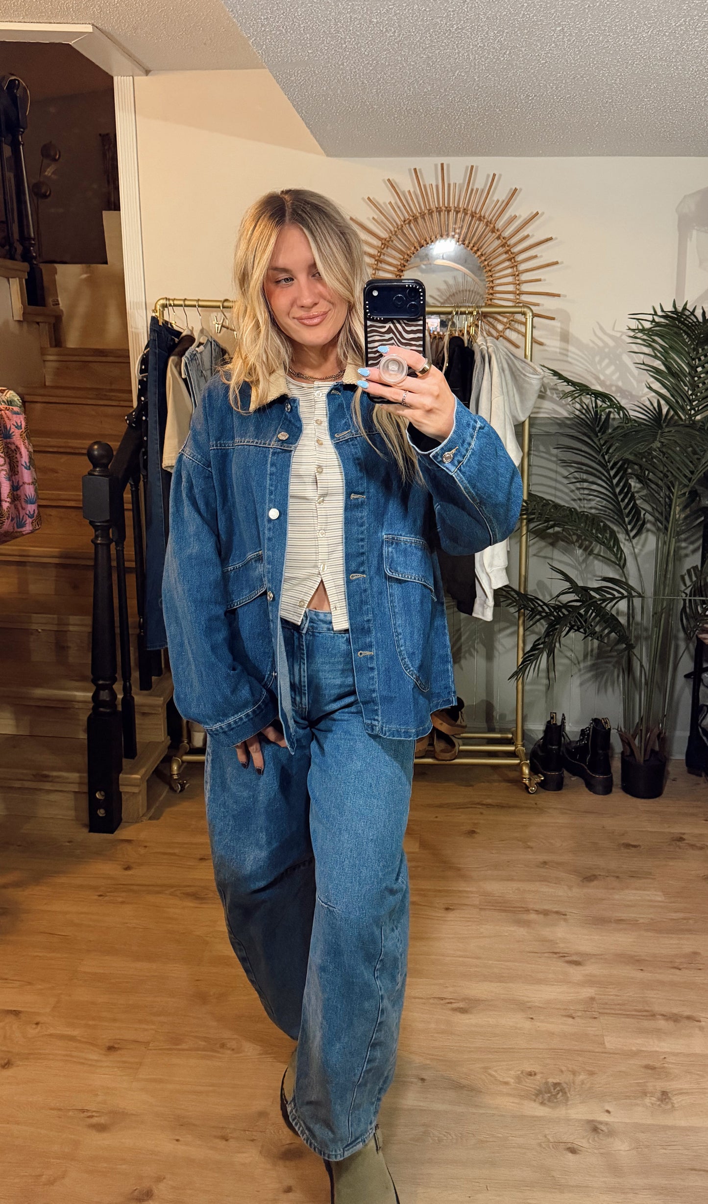 Honey Blue Denim Jacket