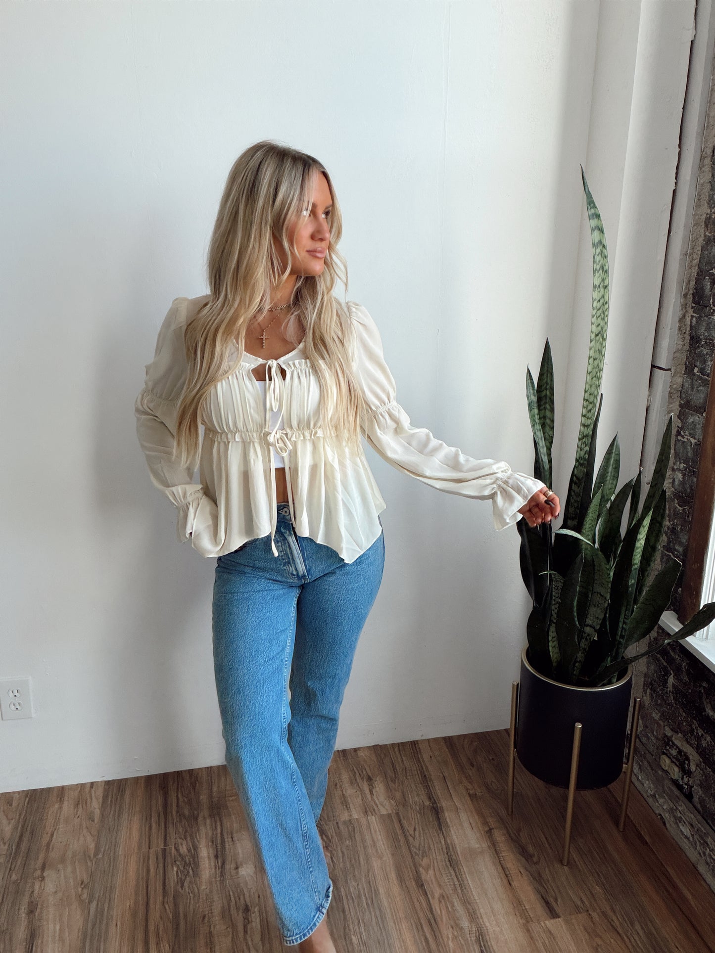Ella Chiffon Blouse