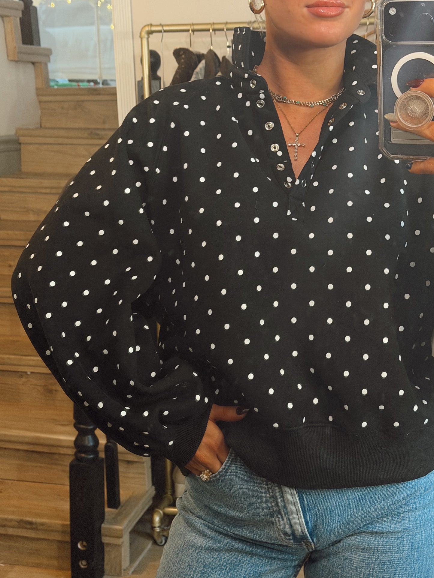 Piper Snap Button Sweater
