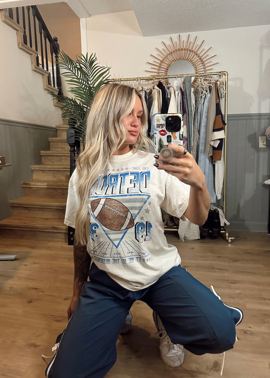 Detroit Football Vintage Tee