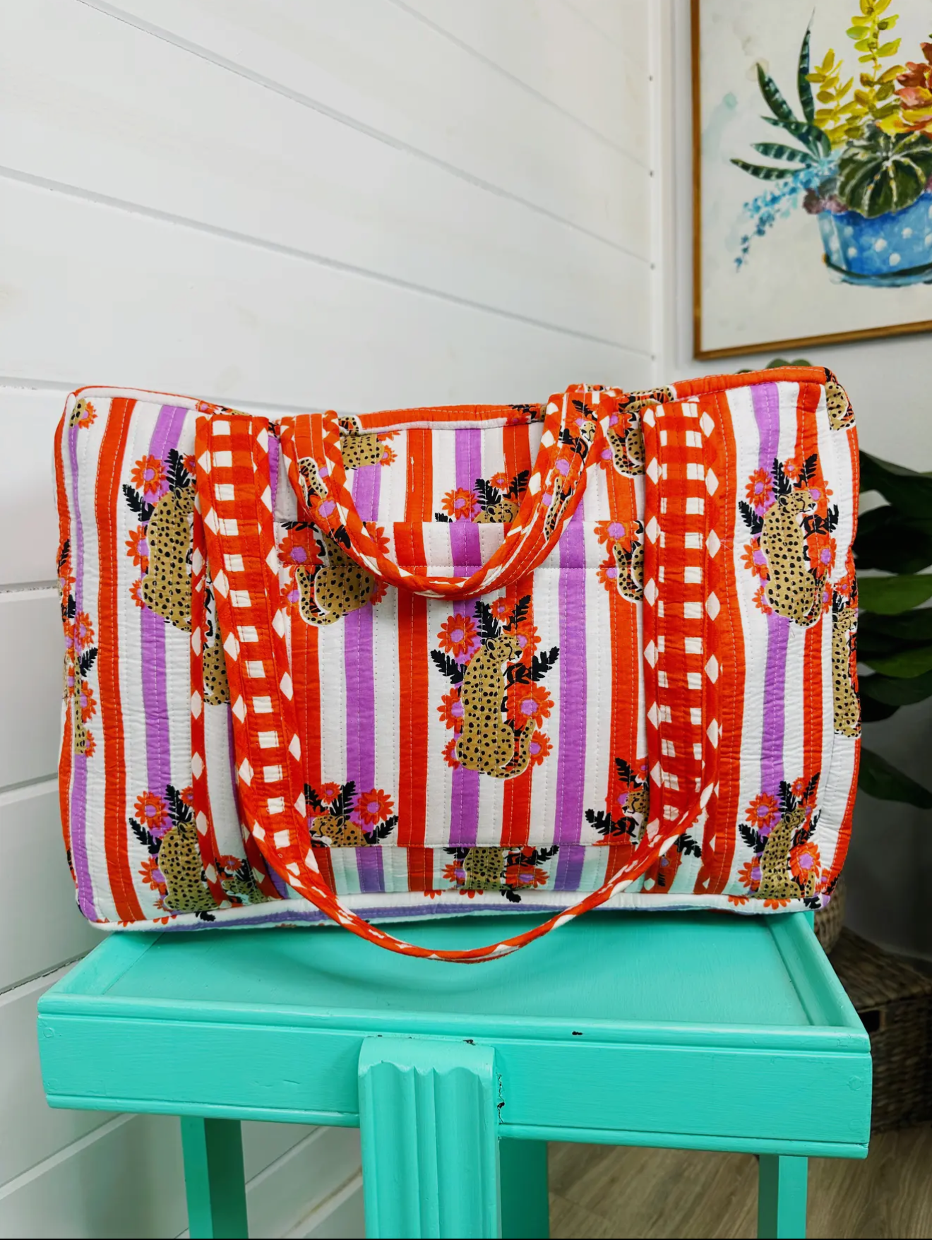 The SOL Citrus Cheetah Weekender