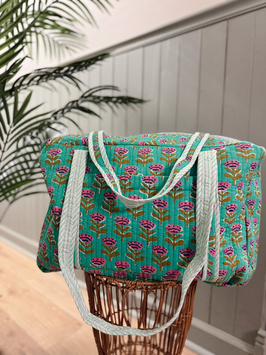 The SOL Aqua Bloom Weekender