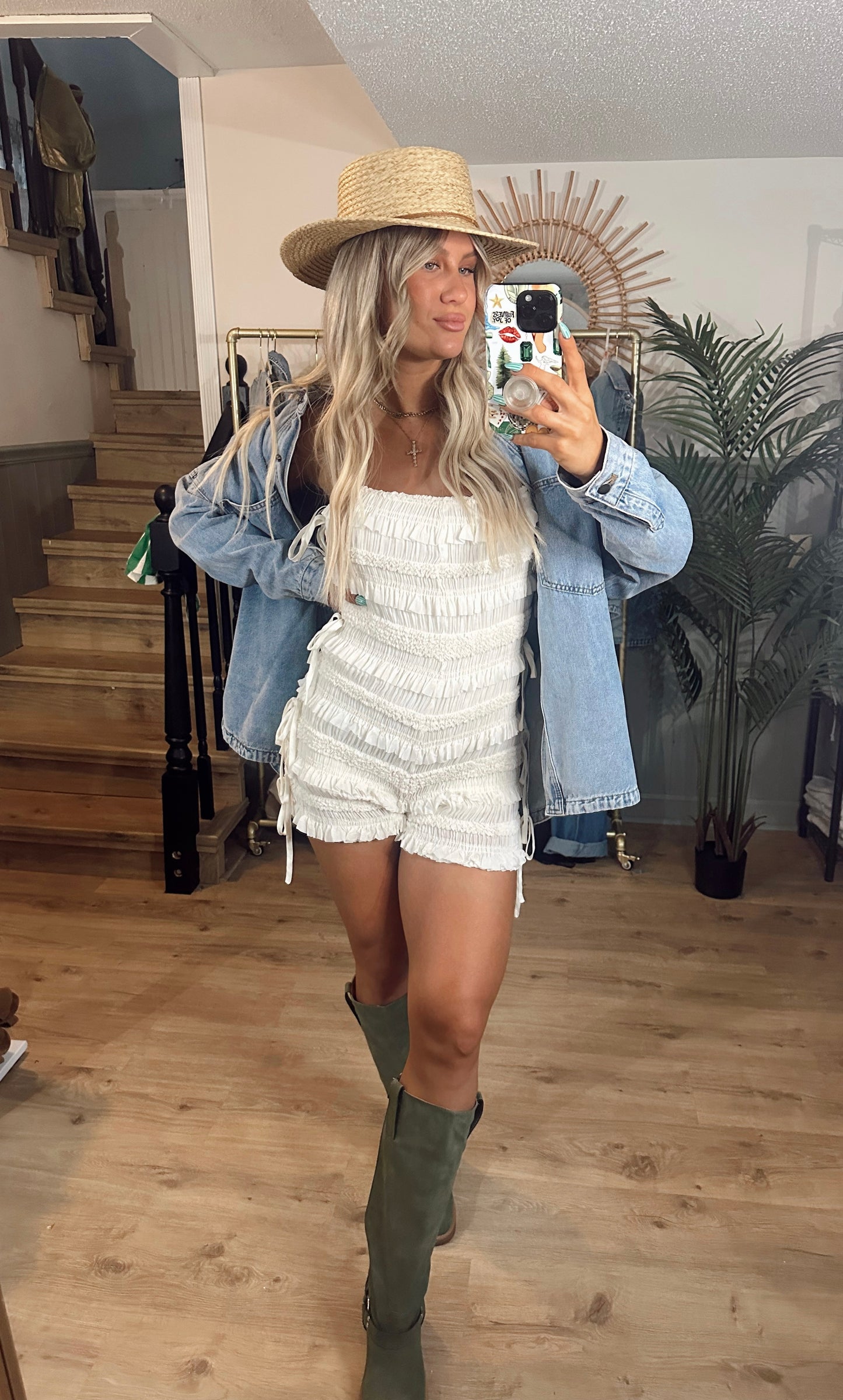 Ruffle Me Romper