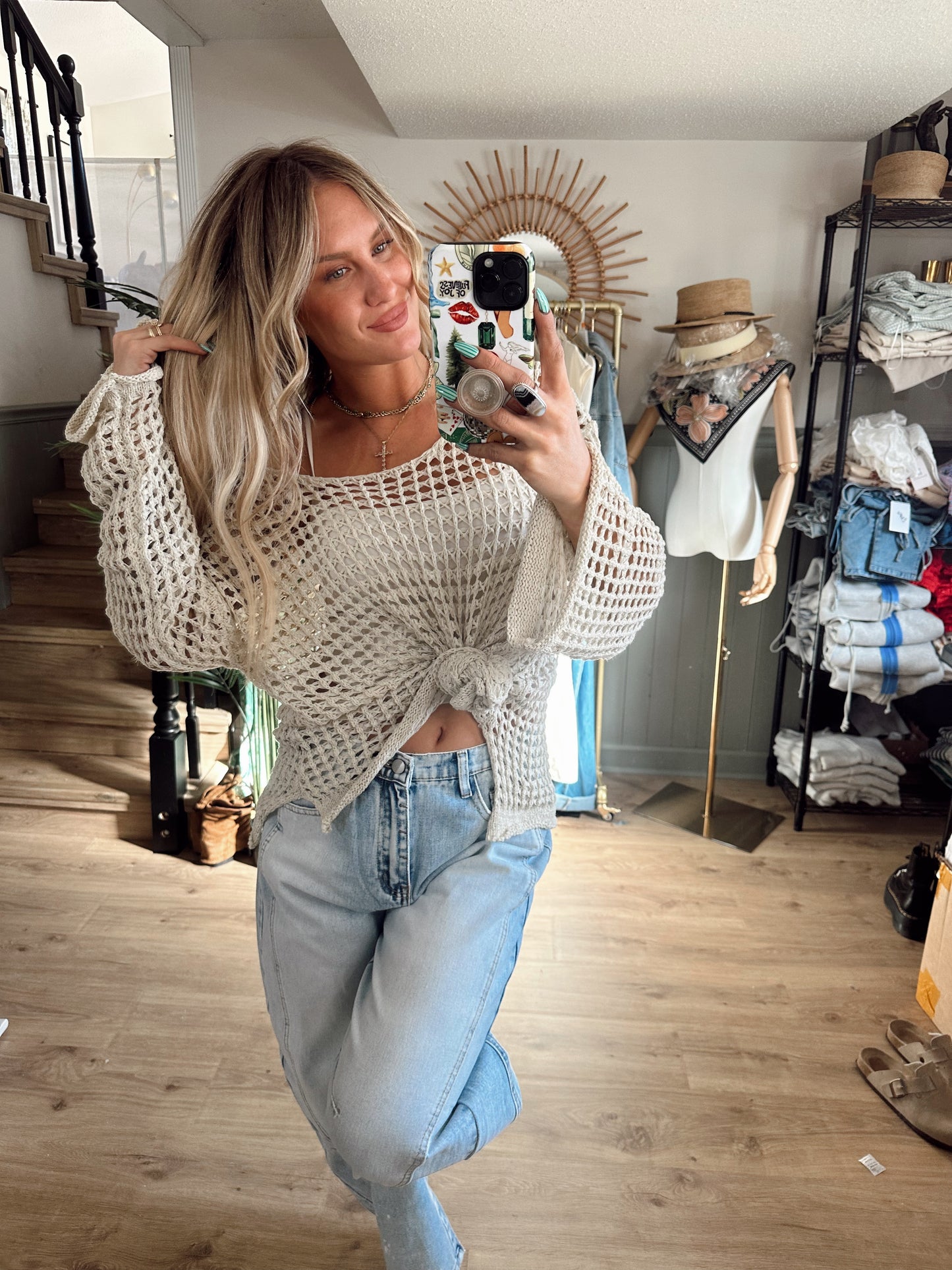 Drift knit Top