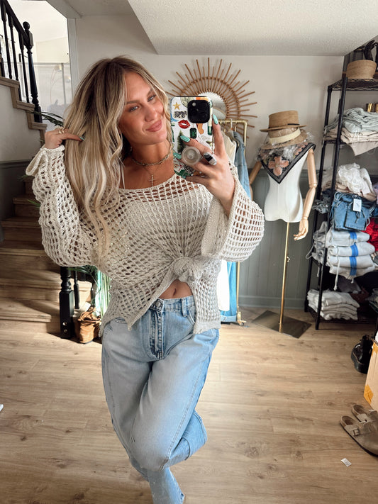Drift knit Top