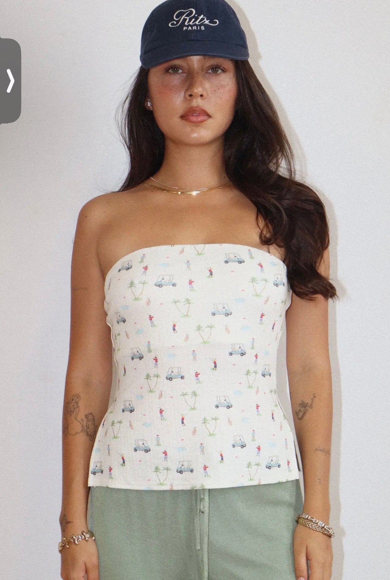 Tee Time Tube Top
