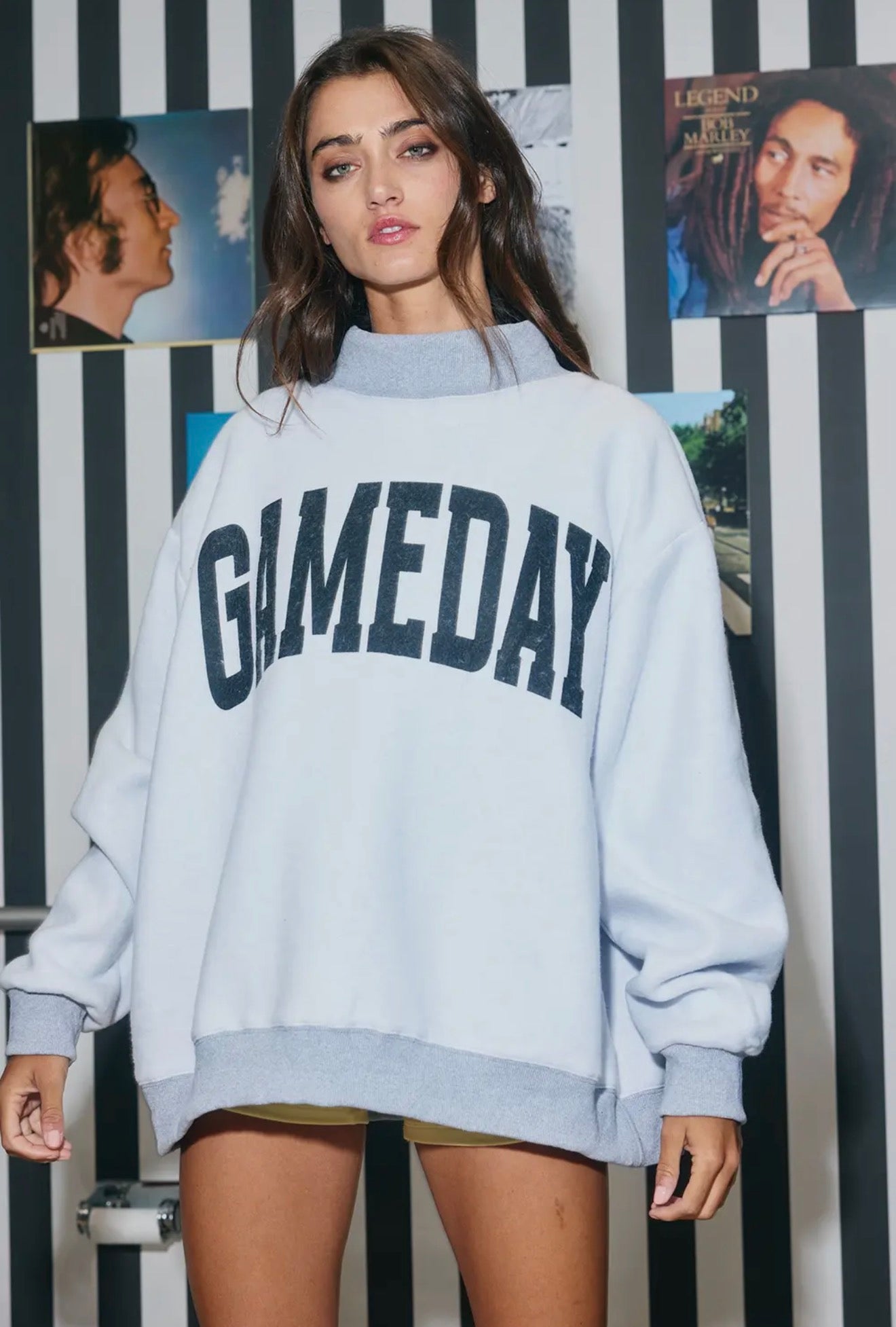 Football + Gameday REVERSIBLE Sweatshirt