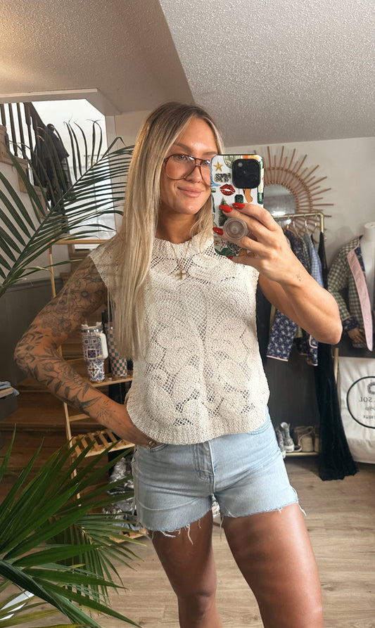 Coast Crochet Top