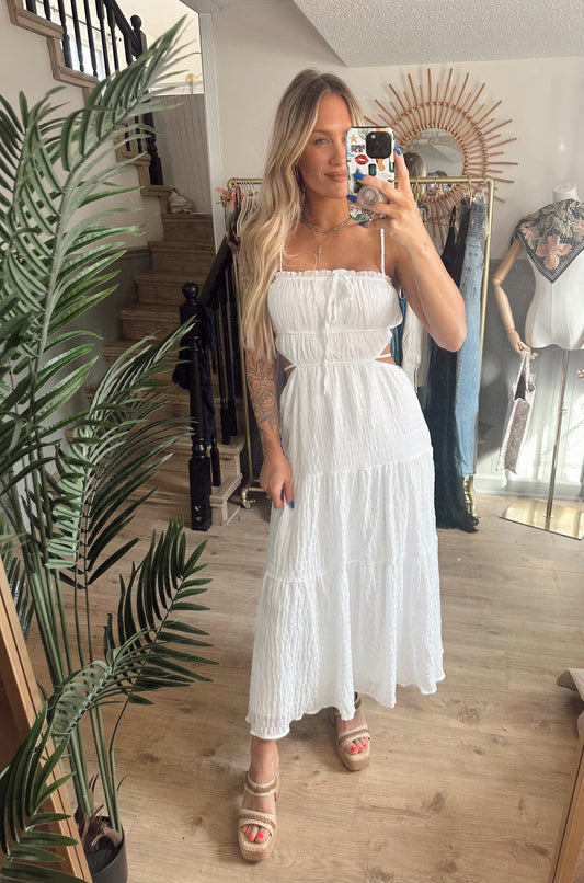 Eden Ruffle Maxi Dress